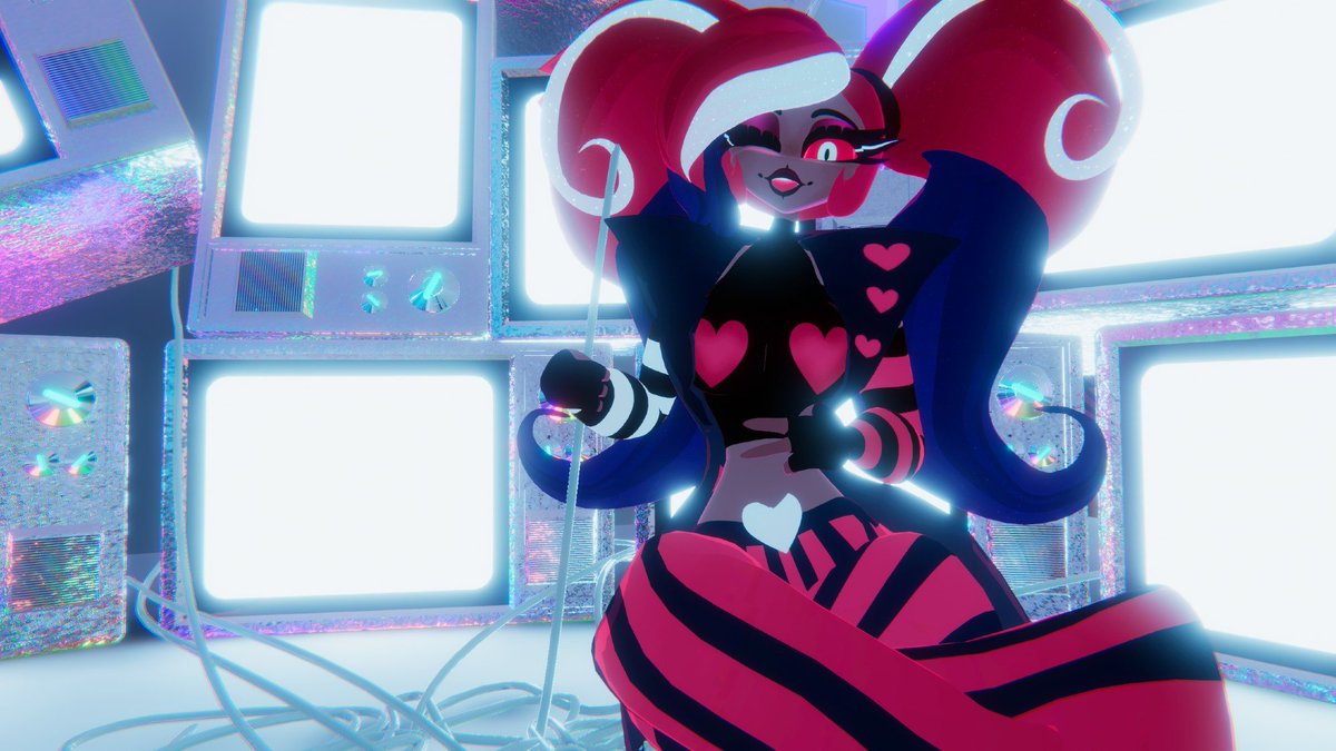 MommyJakey's tweet photo. This #velvette Ava is my fave aaa #vrchat #vrc #vees #HazbinHotel https://t.co/pXyCaN0ixD
