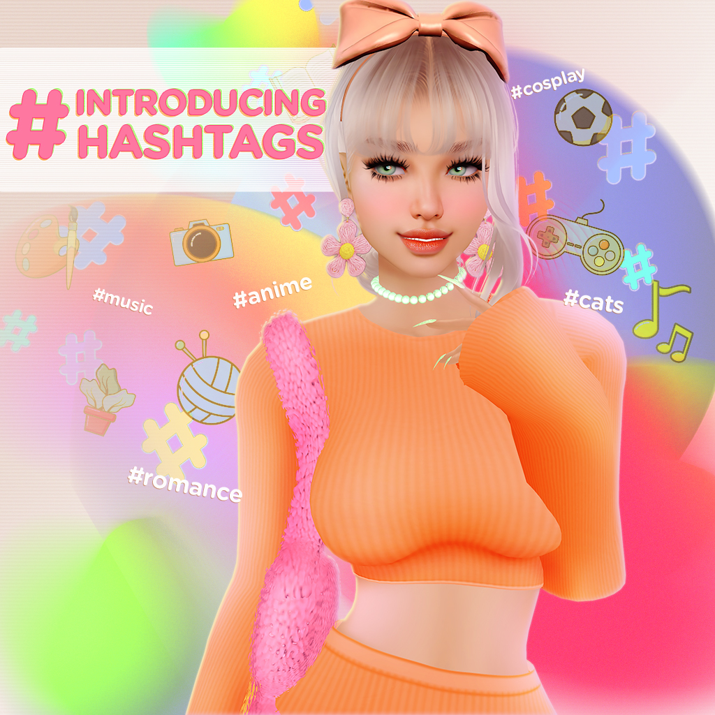 Looking for people you’d instantly vibe with? 🤝 

Your search just got a lot easier with our newest feature - Hashtags! Add hashtags to your profile and join a chatroom to see who shares your interests.

👉🏼 im.vu/hashtags

*Hashtags is only available on IMVU Mobile.