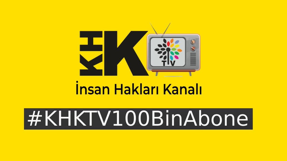 #KHKTV100BinAbone 

Bu gün günlerden #KHKTV ✌️✊ ve bizler
 KHK TV nin binbir emekle çekimlerini yaptığı videoların izlenmesini arttırmak, sesimizin daha gür çıkmasını sağlamak için elimizden geleni yapmalıyız.

KHK’lı Rahmetli Prof.Dr. Haluk Savaş'ın (<a href="/DoktorEsenSavas/">Doç. Dr. Esen Savaş 📚</a>) genel