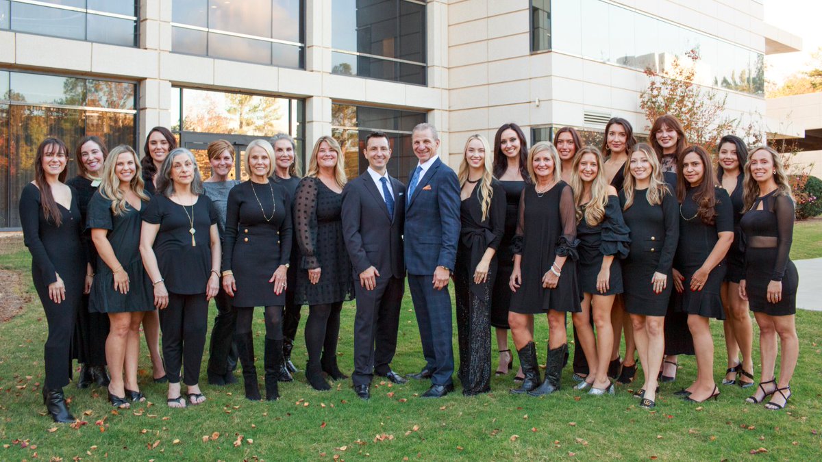 GraivierCenter's tweet photo. Taking a moment to show off our new team photo with the amazing people we adore!🖤

We’re truly thankful for each individual who plays a part in the success and spirit of The Graivier Center. https://t.co/iksKyilUnH