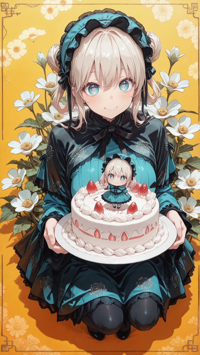 RongSama's tweet photo. 給朋友��生日賀圖
#AI #AIart  #AIArtwork #AIイラスト https://t.co/mIjjCGY2b4