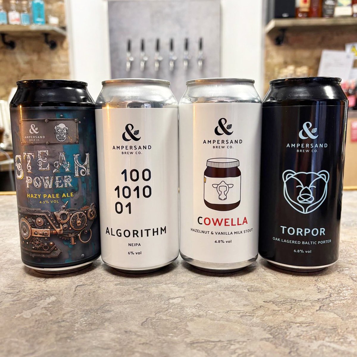 Craft Tooting (@crafttooting) on Twitter photo NEW #Ampersand! βSteam Powerβ Hazy Pale, βAlgorithmβ #NEIPA which Iβve had and is DECENT π€€ PLUS βCowellaβ Hazelnut & Vanilla #Stout with Nutella vibes π°π + βTorporβ Oak Lagered Baltic #Porter which sounds very interesting! πΊ Come down and say hi π #Craft #Tooting #Craftbeer NEW #Ampersand! βSteam Powerβ Hazy Pale, βAlgorithmβ #NEIPA which Iβve had and is DECENT π€€ PLUS βCowellaβ Hazelnut & Vanilla #Stout with Nutella vibes π°π + βTorporβ Oak Lagered Baltic #Porter which sounds very interesting! πΊ Come down and say hi π #Craft #Tooting #Craftbeer