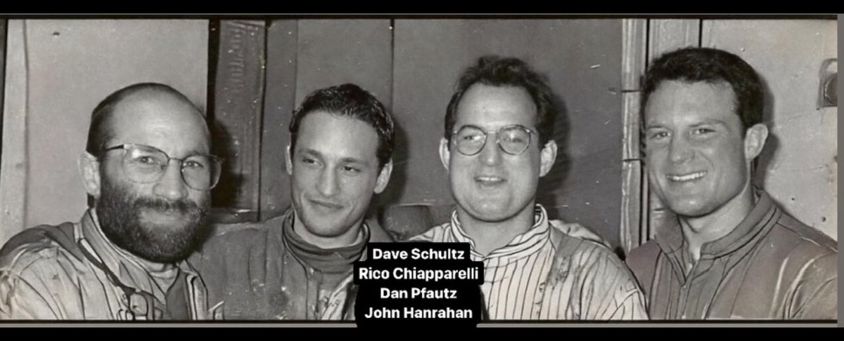 privatetraining's tweet image. This photo, taken in New York City, captures Olympic Champion Dave Schultz (far left) alongside Rico Chiapparelli, Dan Pfautz, and myself, just five weeks before his tragic murder on January 26, 1996, by John du Pont.
Dave wasn’t just an incredible athlete, he was a mentor, a…