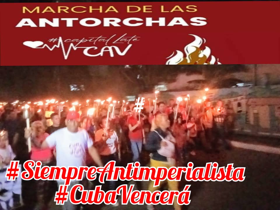 MilagrosRuizHe1's tweet photo. 27 de enero Marcha de las Antorchas. Homenaje a nuestro Héroe Nacional a propósito del 172 Aniversario de su Natalicio.
#LatirAvileño
#DeCaraAlSol
#Dimarq https://t.co/GJhu6vPpFL