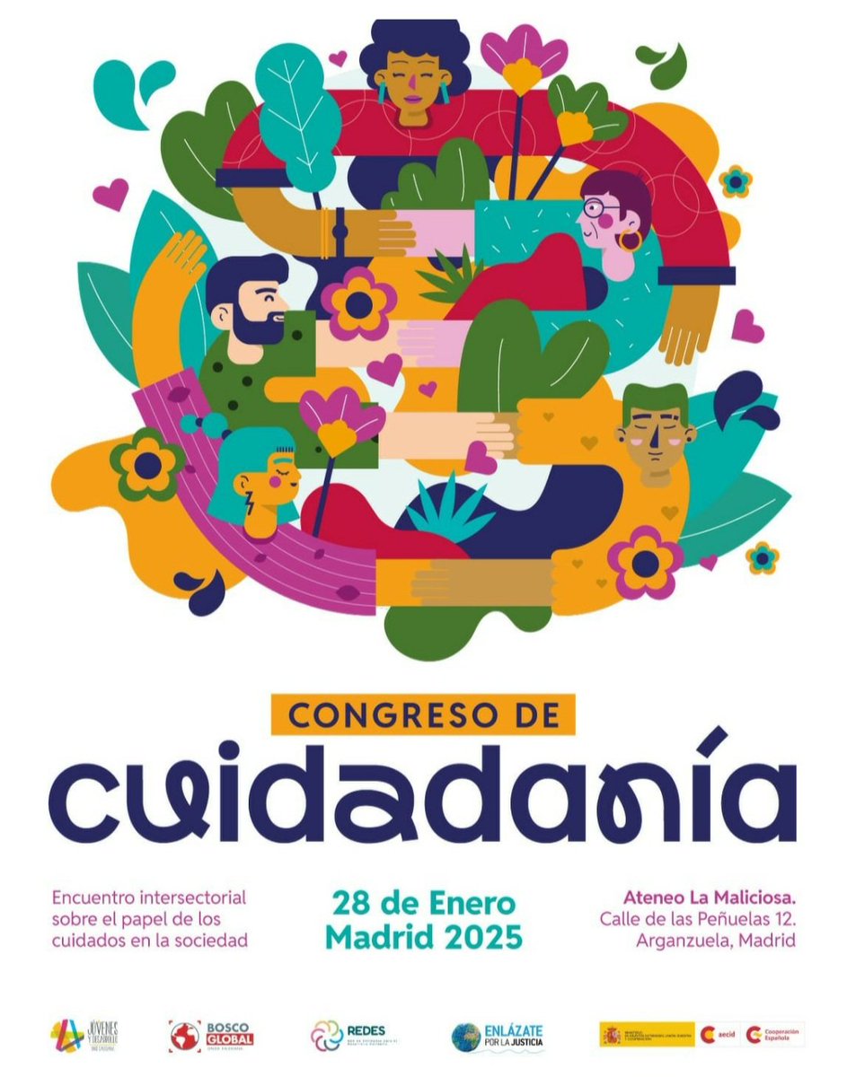 EnlazatePJ's tweet photo. Este MARTES 28 tienes cita con Congreso CUIDAdanía 
Organizado por @ONGD_JyD
@BoscoGlobalONGD @REDES_ONGD y nosotros @EnlazatePJ 
📣📲💻📺 Síguelo en #STREAMING #online en el CanalYoutube de @redes_ongd
👇👇👇https://t.co/FSLZUTpHfW https://t.co/KfTikrH7VW