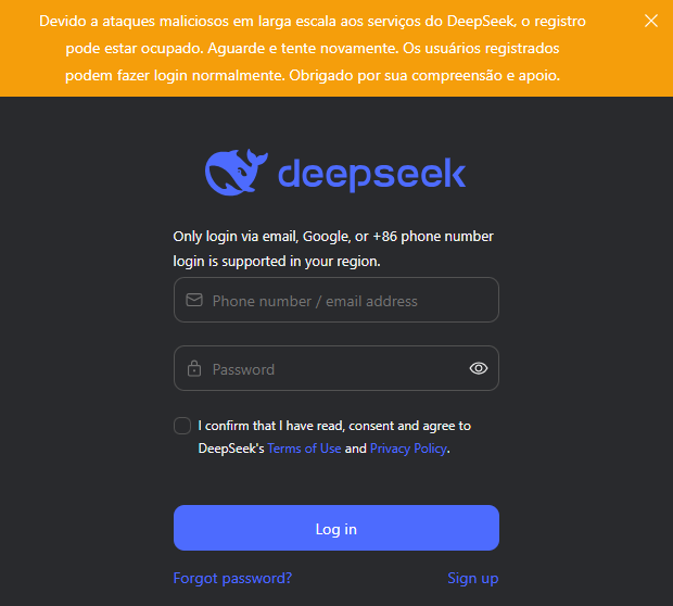 oulrum's tweet photo. Inveja mata, viva a livre concorrência. Seja com OpenAI ou DeepSeek vamos nos abraçar 😉 https://t.co/Wa6JEFSwXn