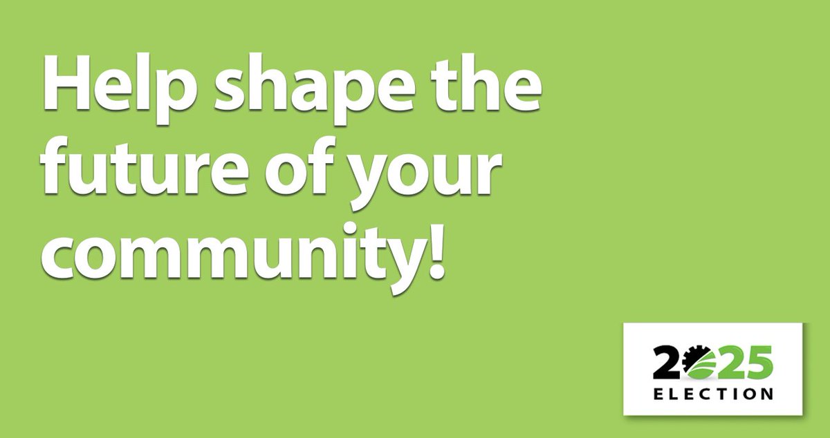 Nominations for Parkland County mayor and six divisional councillors, and Parkland School Division school trustees, are open! This is your chance to make a difference and represent the voices of your community.

Visit parklandcounty.com/Election to learn more.