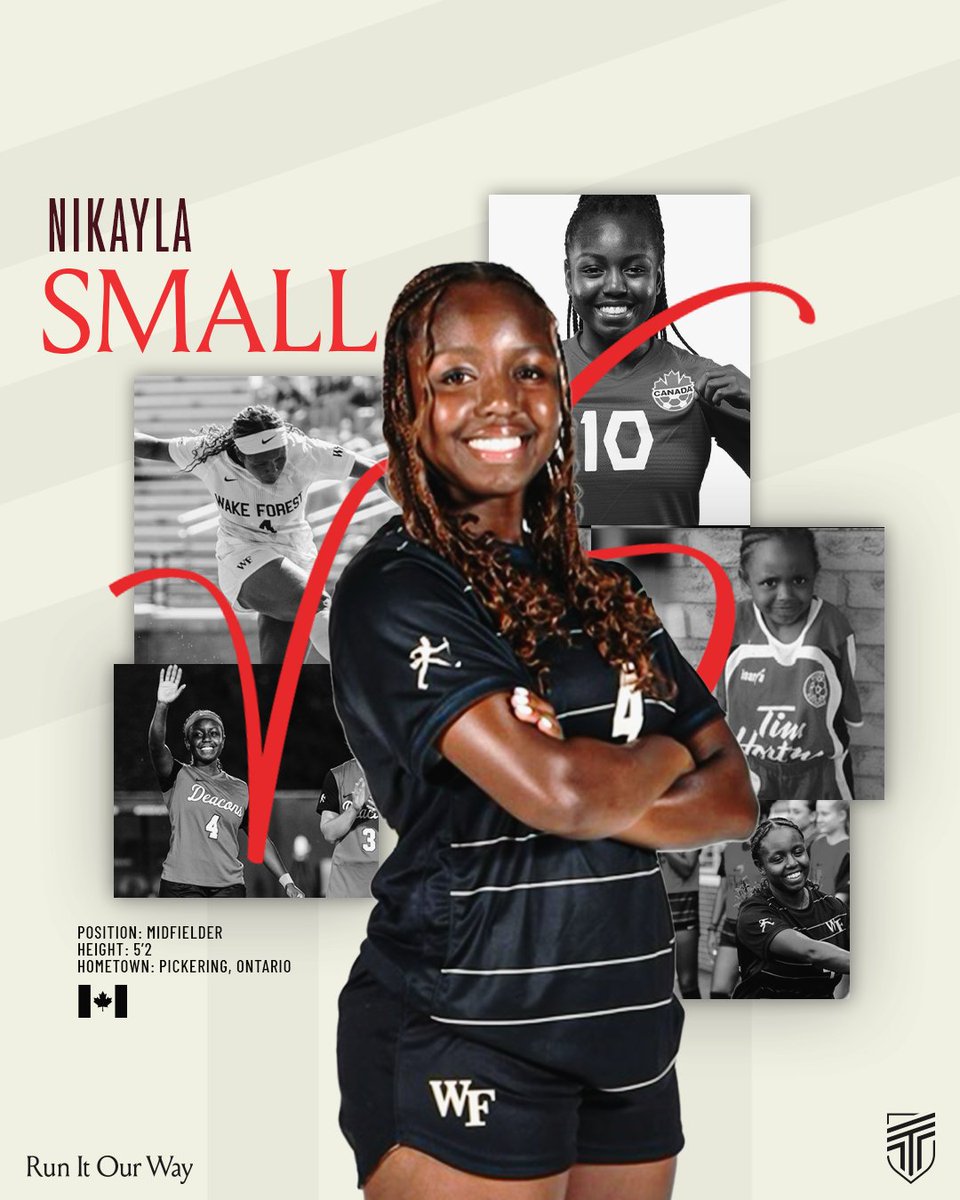 AFC_Toronto's tweet photo. Welcome to AFC Toronto, Nikayla! ✍️

#AFCToronto | #RunItOurWay https://t.co/eZTqVMEudS