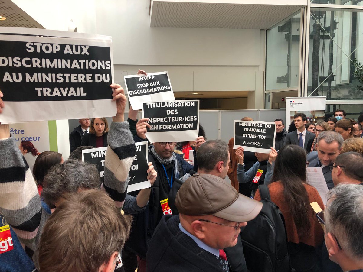 CGT Ministère du Travail tweet media