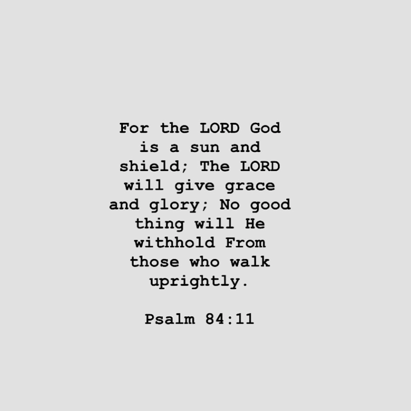// n o g o o d t h i n g //

Anchor verse for Grace &amp; Glory. 

365 devotionals for 365 days. It's not too late to start. 

Grab your copy today!  

ow.ly/ewtY50UNXgZ