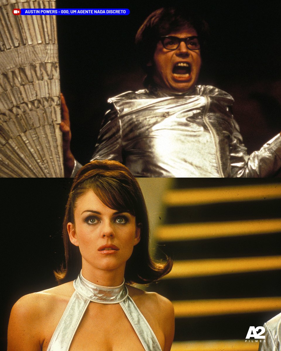 a2filmesoficial's tweet image. Congelado nos anos 60, desajeitado nos anos 90 e 100% cômico! 😎✨ Austin Powers está de volta com suas missões nada convencionais e um toque de charme... ou quase isso!

🎬 Austin Powers - 000, um Agente Nada Discreto | Disponível no Prime Video
#Comédia #Espião #Anos60