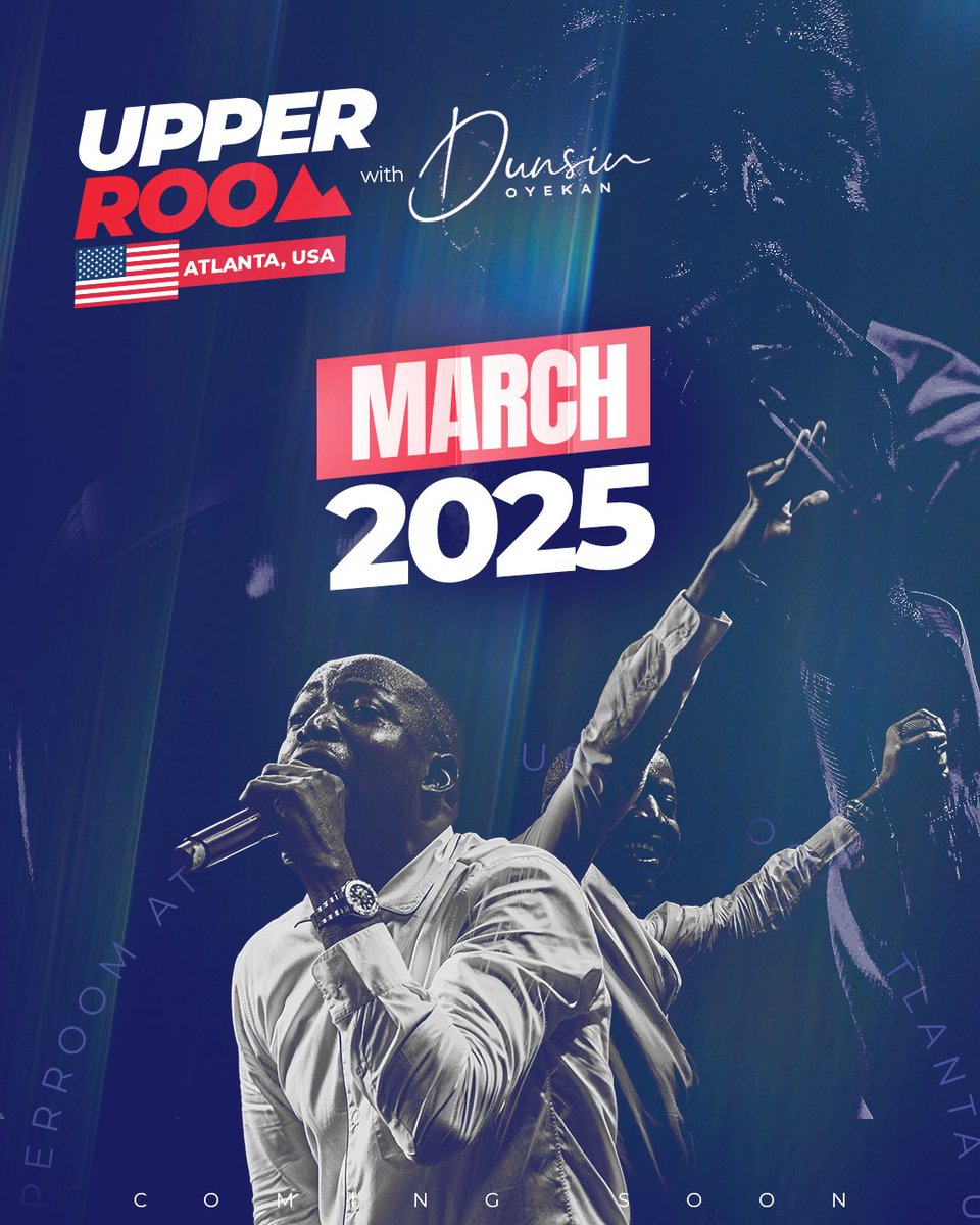 UPPER ROOM ATLANTA!!! This MARCH!!! 

Blessed is He who comes in the name of the LORD!!!