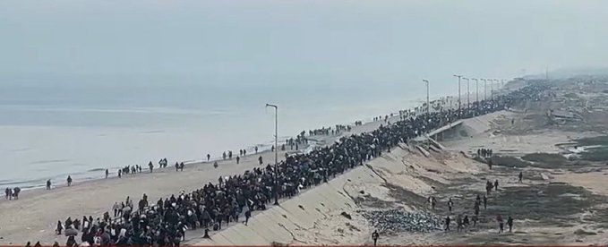 Hundreds of thousands of Gazans returned home today. Many vowed never to leave their homes again. Their resilience in the face of adversity is incredible. They belong there. Any dreams of making them leave the only homes they ever knew are cruel and futile.