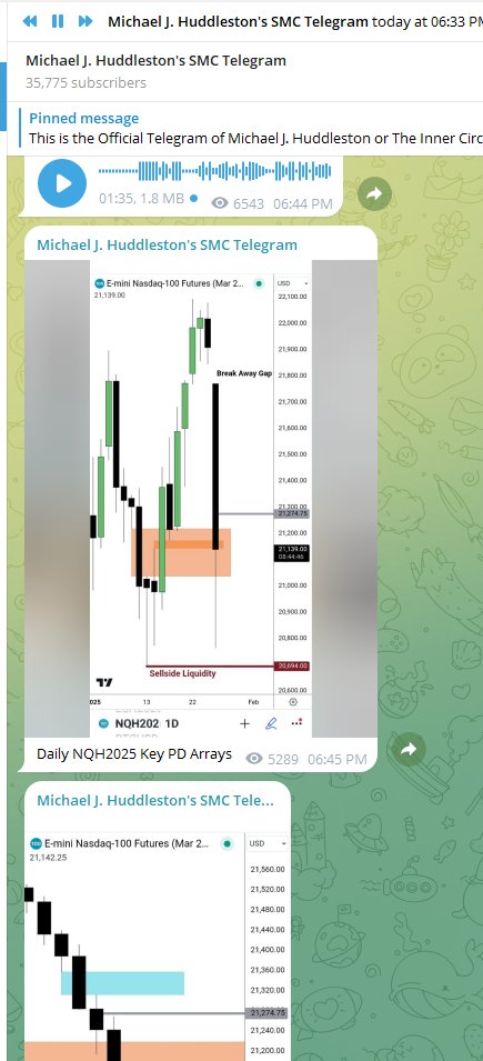 Don't forget to look out for his Telegram Channel