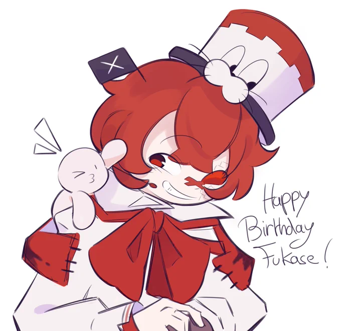 i haven't made much but happy bday to this thing #VOCALOID_Fukase誕生祭2025 #VOCALOIDFukaseHappyBirthday2025