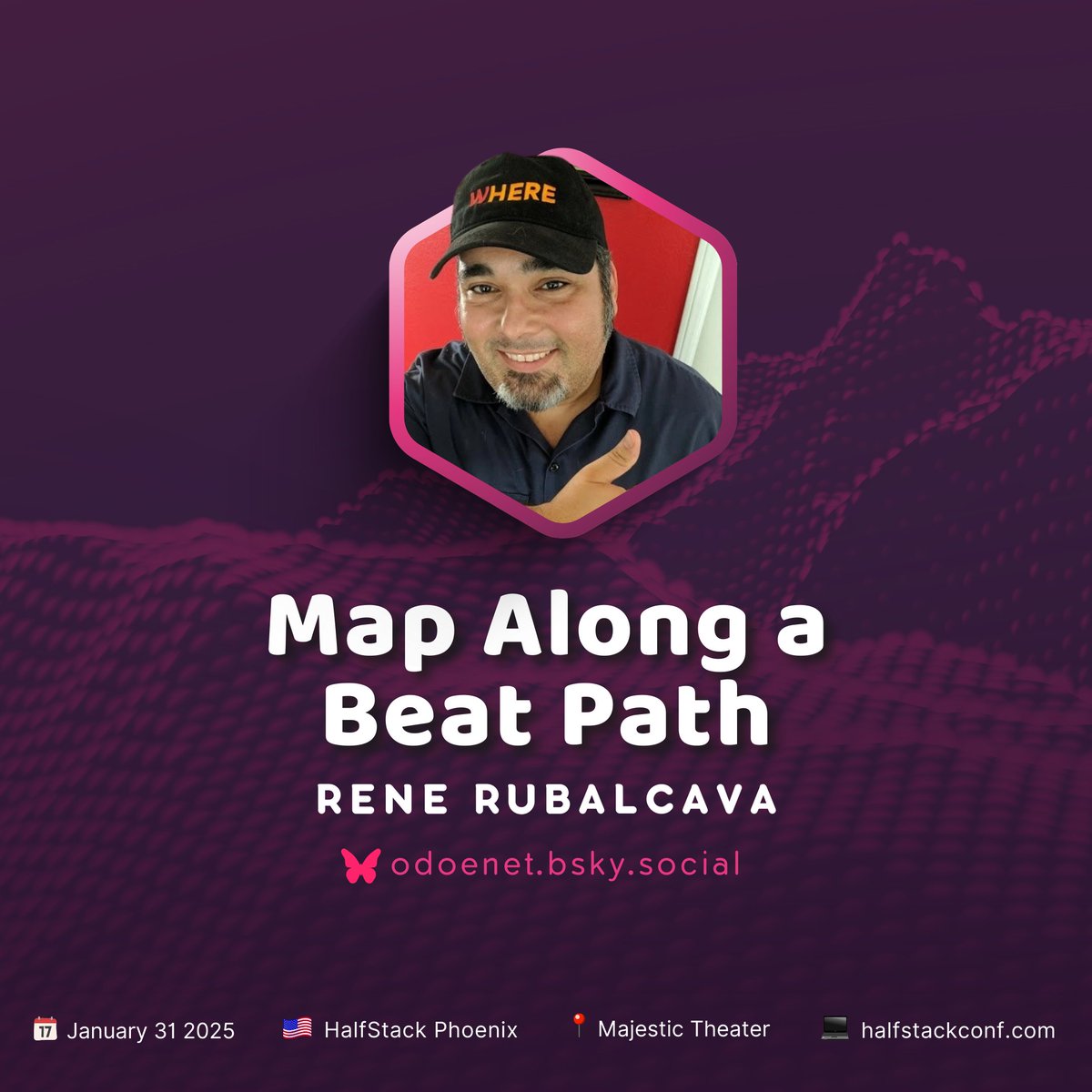 HalfStack Events (@halfstackconf) on Twitter photo HalfStack Phoenix Presenter Spotlight ๐ฃ
<a href="/odoenet/">Rene (Hecho En East Los) Rubalcava</a> presents: "๐๐๐ฉ ๐๐ฅ๐จ๐ง๐ ๐ ๐๐๐๐ญ ๐๐๐ญ๐ก."
Explore the intersection of music and JavaScript!
Donโt miss out: halfstackconf.com/phoenix
#HalfStack #Phoenix #JavaScript #Mapping #MusicTech HalfStack Phoenix Presenter Spotlight ๐ฃ
<a href="/odoenet/">Rene (Hecho En East Los) Rubalcava</a> presents: "๐๐๐ฉ ๐๐ฅ๐จ๐ง๐ ๐ ๐๐๐๐ญ ๐๐๐ญ๐ก."
Explore the intersection of music and JavaScript!
Donโt miss out: halfstackconf.com/phoenix
#HalfStack #Phoenix #JavaScript #Mapping #MusicTech