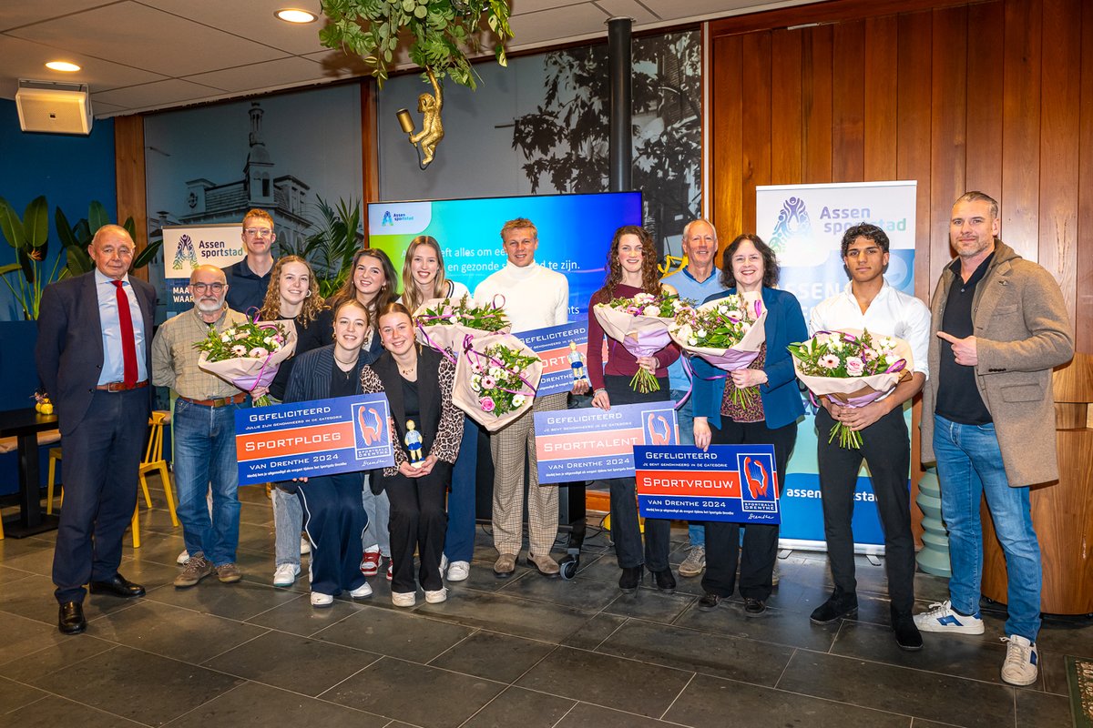 De Assense genomineerden voor het Sportgala Drenthe zijn bekend! 🎉obi41.nl/38feb6uv  Foto door Marcel J. de Jong