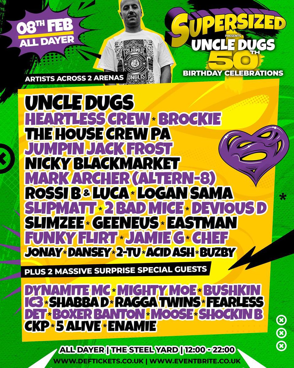 Happy birthday @UnclDugs :)) big 50 :)) check out his MASSIVE event <a href="/SteelYardUK/">Steel Yard UK</a>