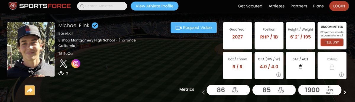 SportsForce Baseball tweet media