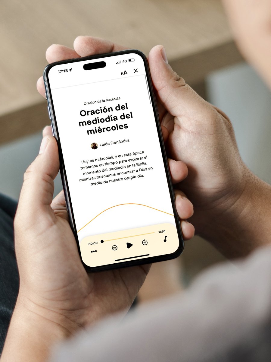 ¡Buenas noticias! Midday Prayers are also available in Spanish!

Pause in the middle of your day to pray The Lord’s Prayer and reflect on God’s presence with you, bringing focus and renewal to your day.

📲 Download Lectio 365 for free today: ow.ly/GmGn50UNZWS

#Lectio365
