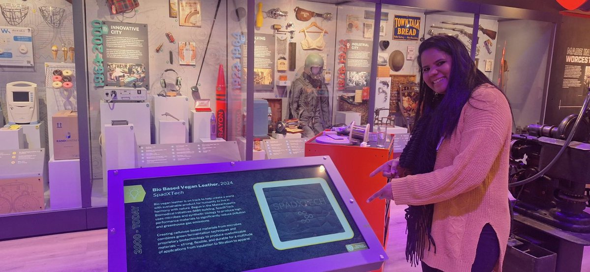 Last week, MBI was invited to celebrate the 150th Anniversary of the #WorcesterHistoryMuseum! MBI was featured in the "today" section of their new exhibit - thank you for recognizing MBI's impact on the #science landscape within our region!