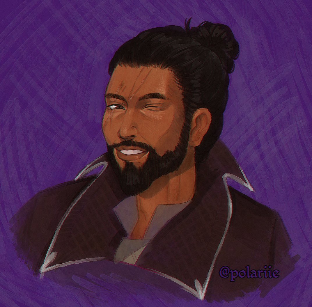 polariie's tweet photo. rook portrait c0m for @blairocottrill
#artistsontwitter #DragonAgeVeilguard https://t.co/zm3MK3DWCl