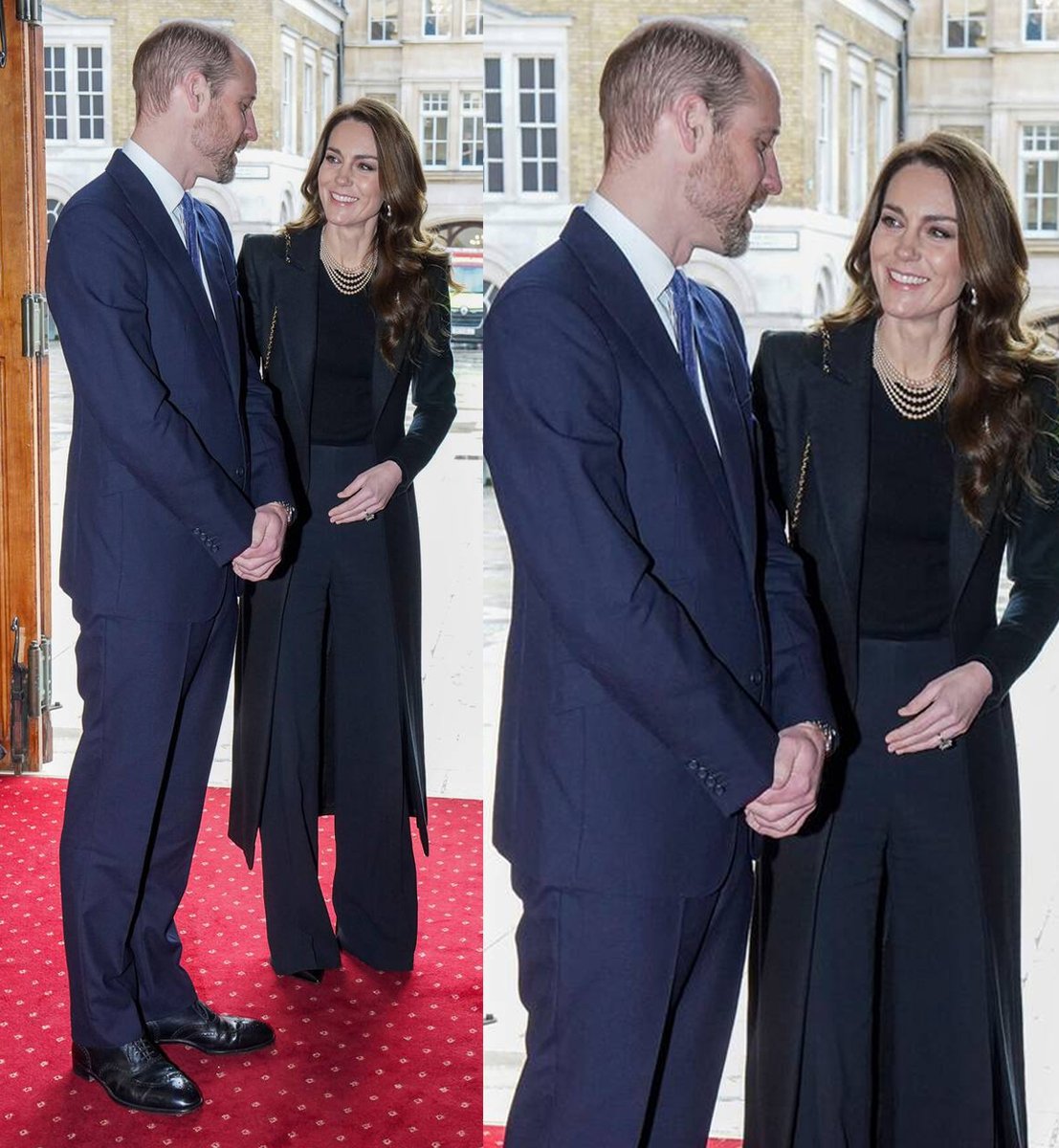 HRHPWales's tweet photo. NEW | The Prince and Princess of Wales attend a ceremony commemorating Holocaust Memorial Day in London.

📸: Arthur Edwards https://t.co/ExNQCb6no2
