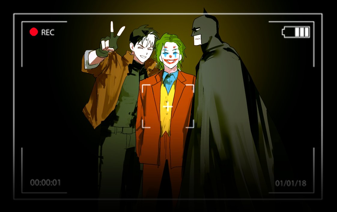 ghksxodh's tweet photo. Get one of me and the kid first.
Then you and me, then the three of us.
And then one with the crowbar. Then--

#JOKER #BATMAN #JASONTODD https://t.co/hRbG4wS2HO