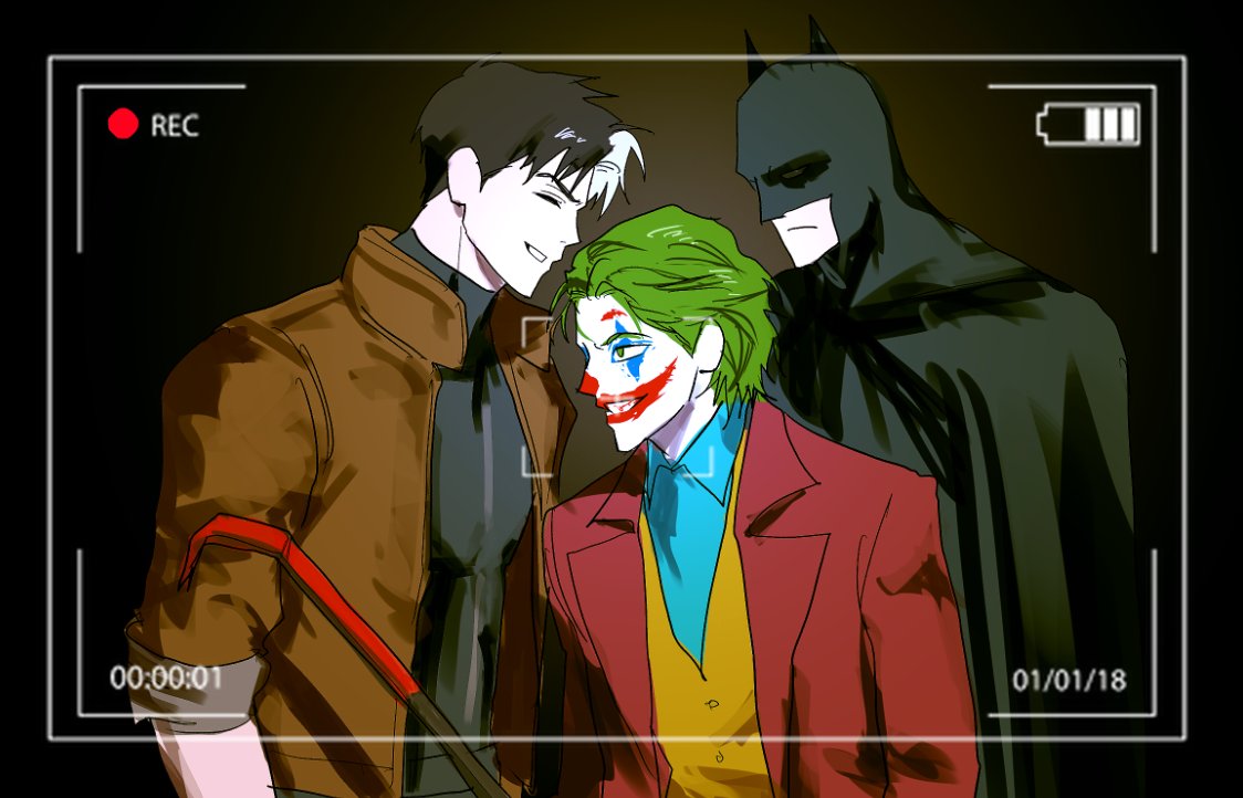 ghksxodh's tweet photo. Get one of me and the kid first.
Then you and me, then the three of us.
And then one with the crowbar. Then--

#JOKER #BATMAN #JASONTODD https://t.co/hRbG4wS2HO