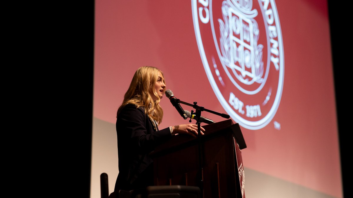 CulverAcademies's tweet image. Congratulations to the 9️⃣8️⃣ girls who received their CGA Crest yesterday! The Crest Ceremony is a new CGA student's rite of passage, marking full acceptance into Culver Girls Academy and readiness for further leadership training within the prefect system.  #InTheMaking