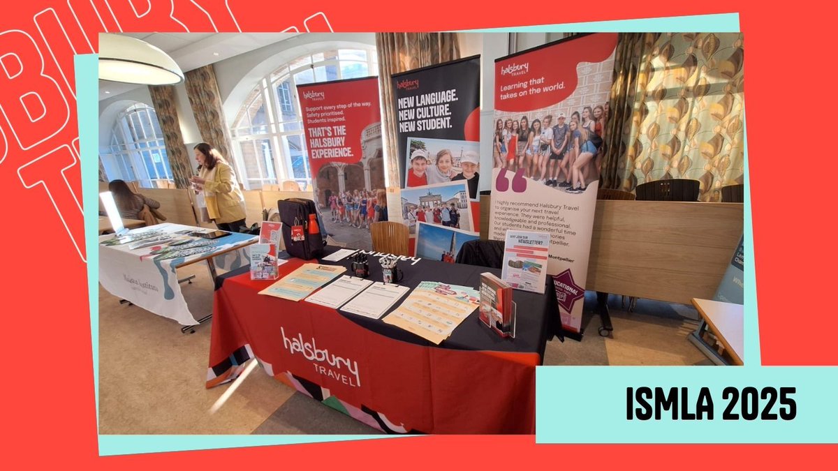 We had a great day showcasing our passion for travel at the <a href="/ismla_uk/">ISMLA</a> conference this weekend. Thanks to everyone who took the time to chat with us. We can't wait to turn your language trips into unforgettable memories 😀

Get in touch today
bit.ly/45Y0ZqV