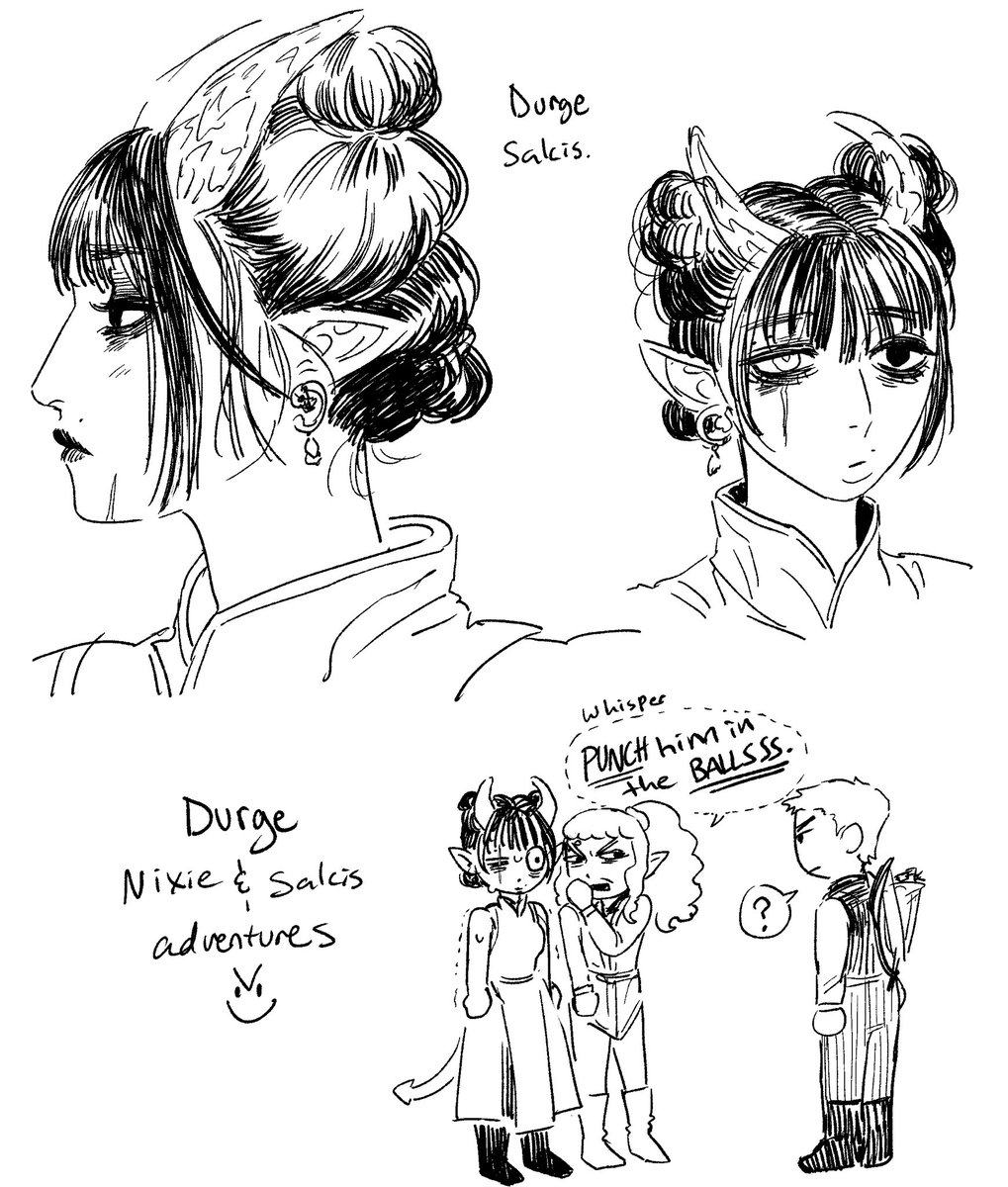 [dnd] That one time Salcis and Nixie turned to the dark side .... 