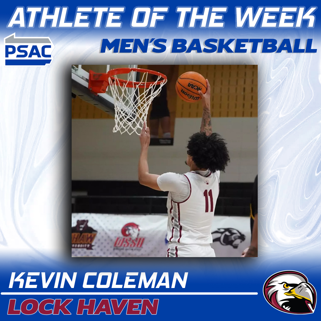 MEN'S BASKETBALL: Your #PSACMBB Athletes of the Week!

WEST
Athlete: Cenker Evran, <a href="/BoroAthletics/">Edinboro Athletics</a> 
Defense: Day Waters, <a href="/Rock_Athletics/">Rock Athletics</a> 

EAST
Athlete: Chase Paar, <a href="/SURamsOfficial/">Shepherd University Athletics</a> 
Defense: Kevin Coleman, <a href="/HavenAthletics/">Lock Haven Athletics 🦅</a> 

Full story: 🔗tinyurl.com/2azur4s7

#PSACProud