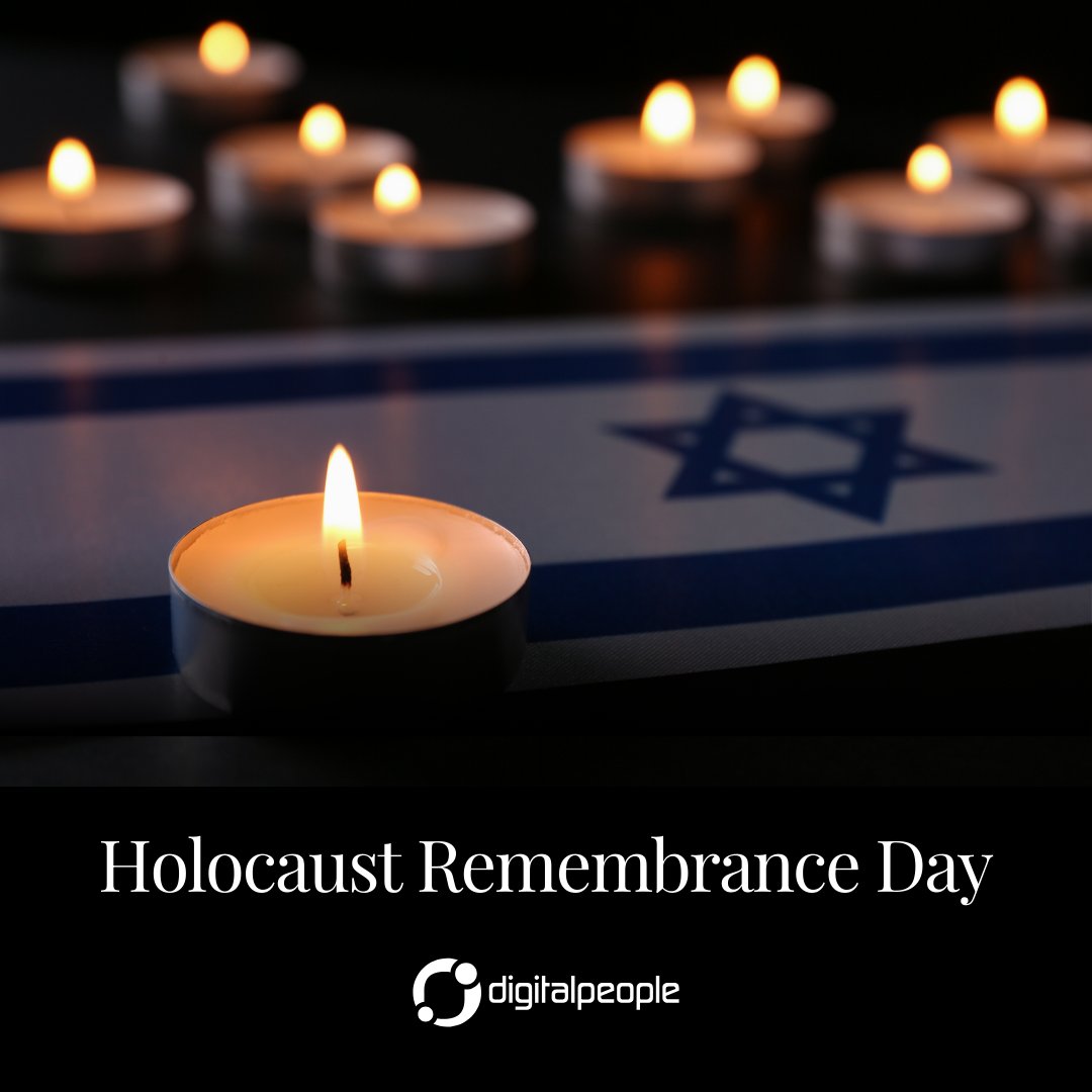DigitalPeople's tweet photo. Today, we honor the memory of the victims of the Holocaust and stand against all forms of hatred, prejudice, and intolerance. May their stories remind us to strive for a more compassionate and just world.  
#HolocaustRemembranceDay https://t.co/Wc4nTQEaYk
