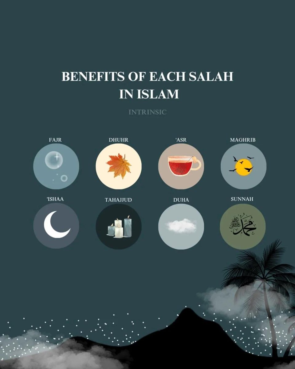 7signxx's tweet photo. The Benefits of Each Salah in Islam...

THREAD https://t.co/1cbuX9cOSs