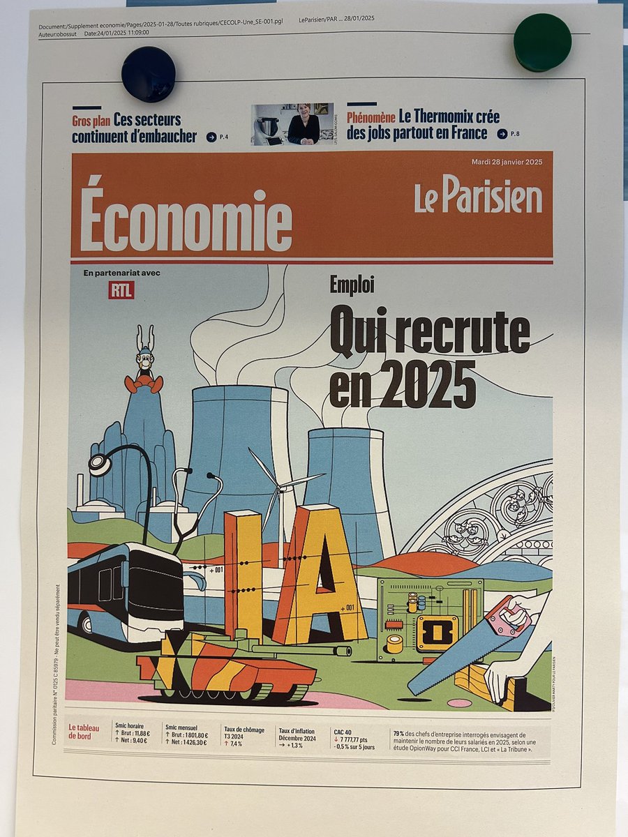 À lire demain dans <a href="/le_Parisien/">Le Parisien</a> ! Certains articles sont d’ailleurs déjà en ligne 
#emploi