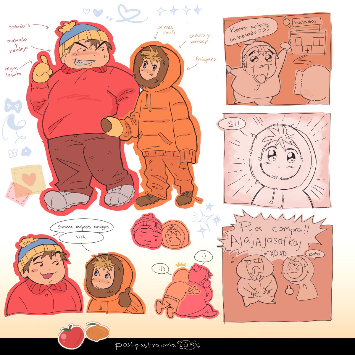postpastrauma's tweet photo. The loner kids #kenman #SouthPark https://t.co/7r4dxJ10jp