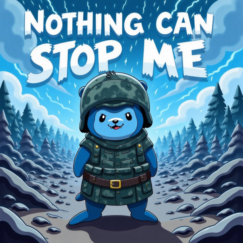 Unruggable, Unfuddable and unstoppable!
$SEALS army is still pushing and grinding daily! 🦭🪖
Seals are the coldest marine mammal in the trenches!

CA:

BKQwzUrcibzZsm1Sm9TVgzxA9G7bAYszCaGJcALMpump