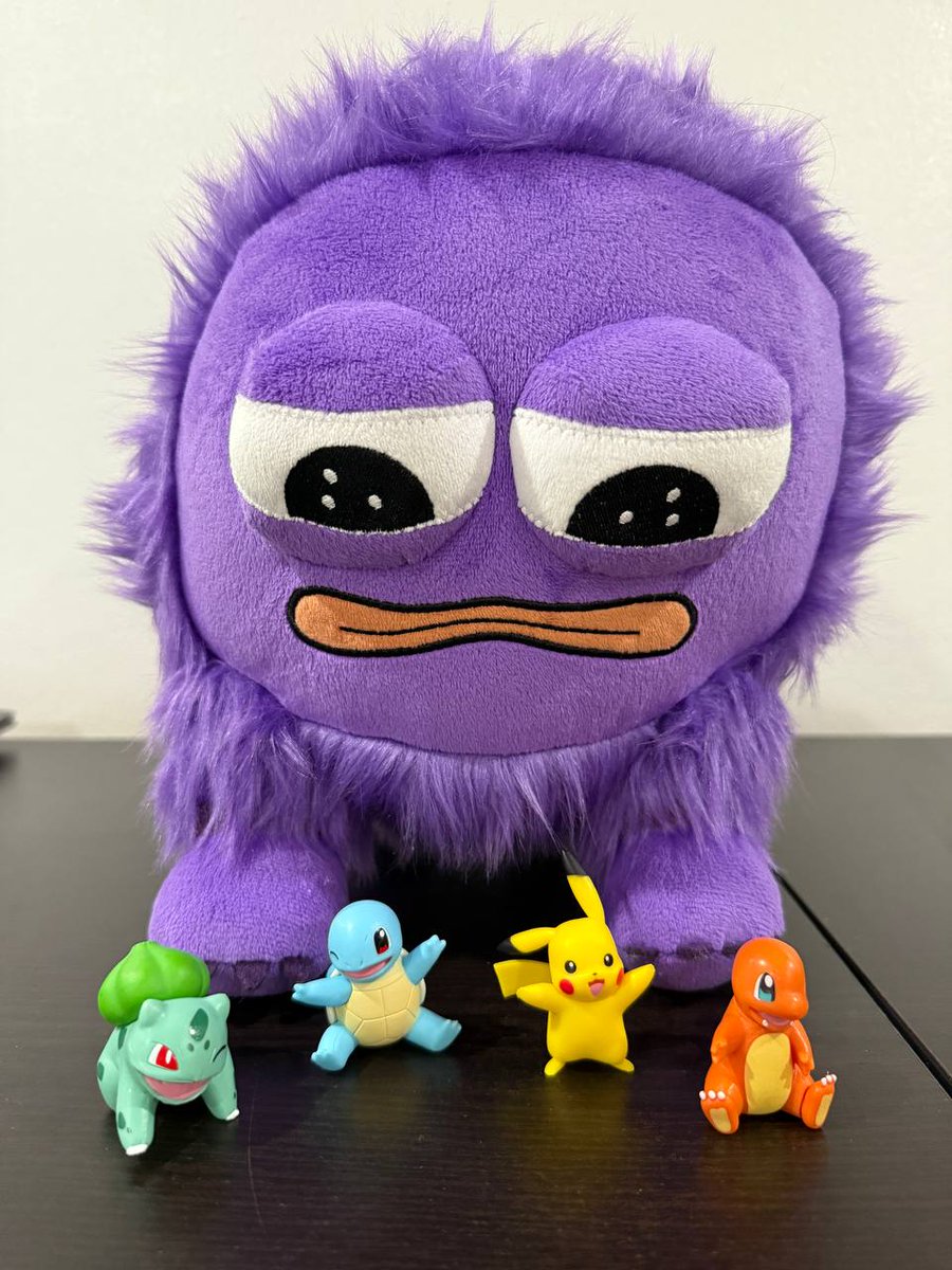 💜PLUSHIE GIVEAWAY💜 

We are giving away a FULL SIZED molandak

to enter:

1) engage with this post
2) follow <a href="/MonadPlushieHQ/">Monad Plushie HQ 🧸 💜</a> 

winner announced on Friday!