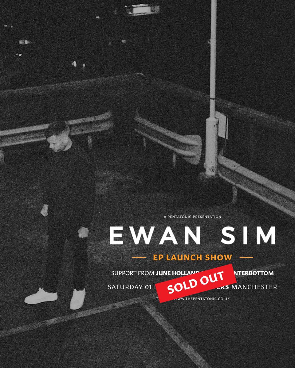 EWAN SIM (@ewansim_) on Twitter photo SOLD OUT
Baby we did it ❤️
Huge thanks to everyone that’s got a ticket! Saturday night is going to be mad. Can’t wait
Thank you <a href="/The_Pentatonic/">The Pentatonic</a> <a href="/gulliverspub/">Gullivers</a>
Get down early to watch supports <a href="/juneholland_/">June Holland</a> <a href="/HelenWi79339002/">HelenWinters_</a>
HWFG X SOLD OUT
Baby we did it ❤️
Huge thanks to everyone that’s got a ticket! Saturday night is going to be mad. Can’t wait
Thank you <a href="/The_Pentatonic/">The Pentatonic</a> <a href="/gulliverspub/">Gullivers</a>
Get down early to watch supports <a href="/juneholland_/">June Holland</a> <a href="/HelenWi79339002/">HelenWinters_</a>
HWFG X