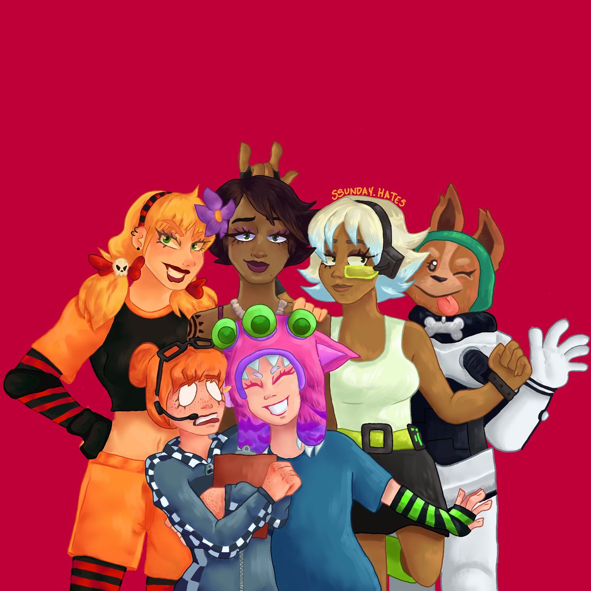 Freshlyisdumb's tweet photo. Damnn Girls 

#BBRacing #beachbuggyracing #Leilani #RoxieRoller #Roxie #Roller #Mikka #Leeta #ComandanteNova #Commandernova #vectorunit #fanart #sketch #art #digitalart #ibispaintx #artistintwitter https://t.co/uWlQ5RkvRP