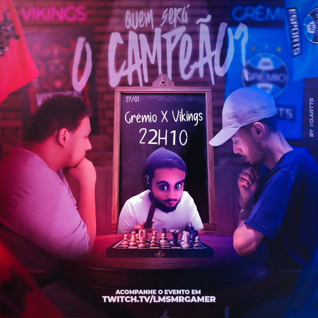 LmsMrgamer (@lmsmrgamer) on Twitter photo Hoje terei uma final que será realmente bem interessante, tanto dentro quanto fora dos gramados virtuais...Transmitir duas grandes equipes como o Vikings e o <a href="/GremioEsportsGG/">Grêmio Esports</a> será algo realmente interessante. Hoje terei uma final que será realmente bem interessante, tanto dentro quanto fora dos gramados virtuais...Transmitir duas grandes equipes como o Vikings e o <a href="/GremioEsportsGG/">Grêmio Esports</a> será algo realmente interessante.