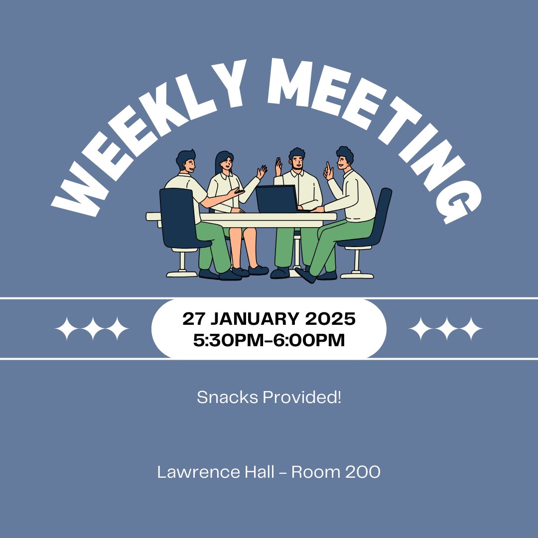 BSA_SRSU's tweet photo. Welcome back, everyone! We’re excited to start a new semester filled with opportunities to grow, connect, and make a difference. Let’s make this one the best yet!

Join us for the BSA weekly meeting! Let’s kick off the semester strong, reconnect, and plan some amazing events. https://t.co/JQML8VLgmG