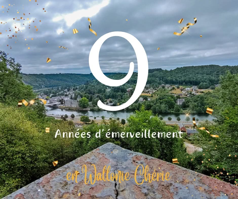 9 années d'émerveillement de proximité à vos côtés ! 🎉
🌟 Comme un certain Sénèque, "les plus belles découvertes cesseraient de me plaire si je devais les garder pour moi" 😉
Alors, c'est parti pour une nouvelle année remplie d'aventures en #walloniechérie 🥰🇧🇪