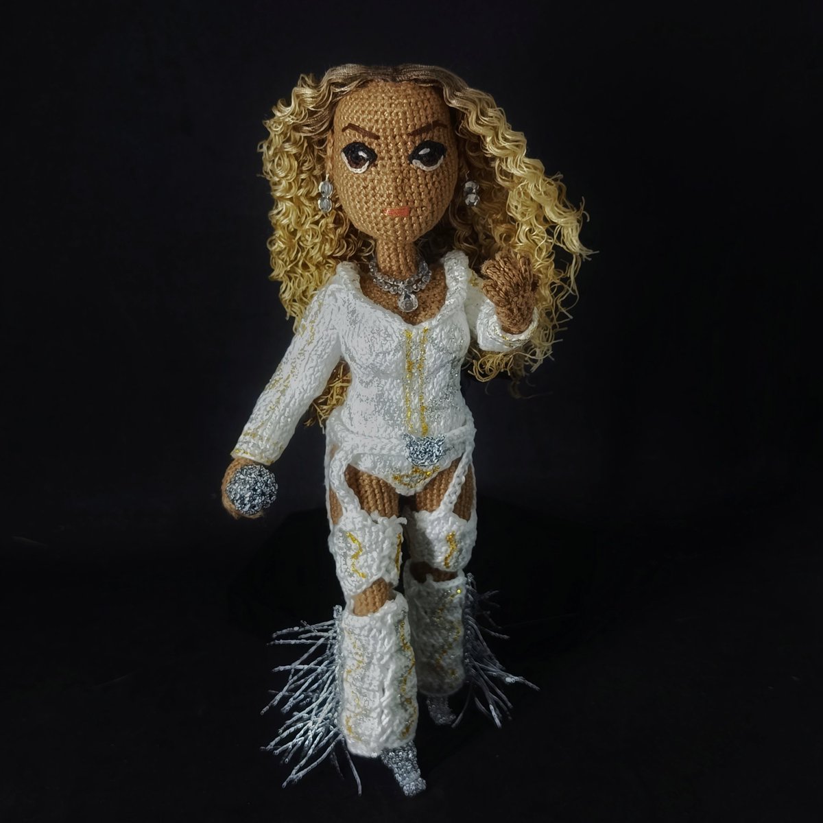 lakambeyni's tweet photo. Runnin' through the river with you, dance 💃👯👣🌊🏞️
As #BeyInspired by the #BeyoncéBowl
All handmade, knitted and crocheted 🧶🪡
https://t.co/NkAew9eOGf https://t.co/R7qwKADa92