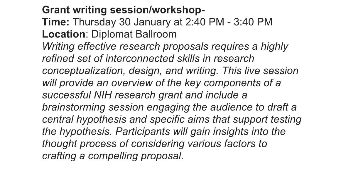 Vineeta Ojha (@vineetao17) on Twitter photo 📰#whycmr Grant writing session/workshop at #scmr2025 <a href="/SCMRorg/">Society for Cardiovascular Magnetic Resonance</a> -
Thursday 30 Janu
at 2:40 PM - 3:40 PM
Location: Diplomat Ballroom
Do not miss this opportunity🧲🧲
Reg- scmr.site-ym.com/Login.aspx?opt…
<a href="/chiarabd/">C Bucciarelli-Ducci</a> <a href="/MRI_CPrieto/">Claudia Prieto</a> <a href="/karen_ordovas/">Karen Ordovas</a> <a href="/purviparwani/">Dr. Purvi Parwani</a> 📰#whycmr Grant writing session/workshop at #scmr2025 <a href="/SCMRorg/">Society for Cardiovascular Magnetic Resonance</a> -
Thursday 30 Janu
at 2:40 PM - 3:40 PM
Location: Diplomat Ballroom
Do not miss this opportunity🧲🧲
Reg- scmr.site-ym.com/Login.aspx?opt…
<a href="/chiarabd/">C Bucciarelli-Ducci</a> <a href="/MRI_CPrieto/">Claudia Prieto</a> <a href="/karen_ordovas/">Karen Ordovas</a> <a href="/purviparwani/">Dr. Purvi Parwani</a>