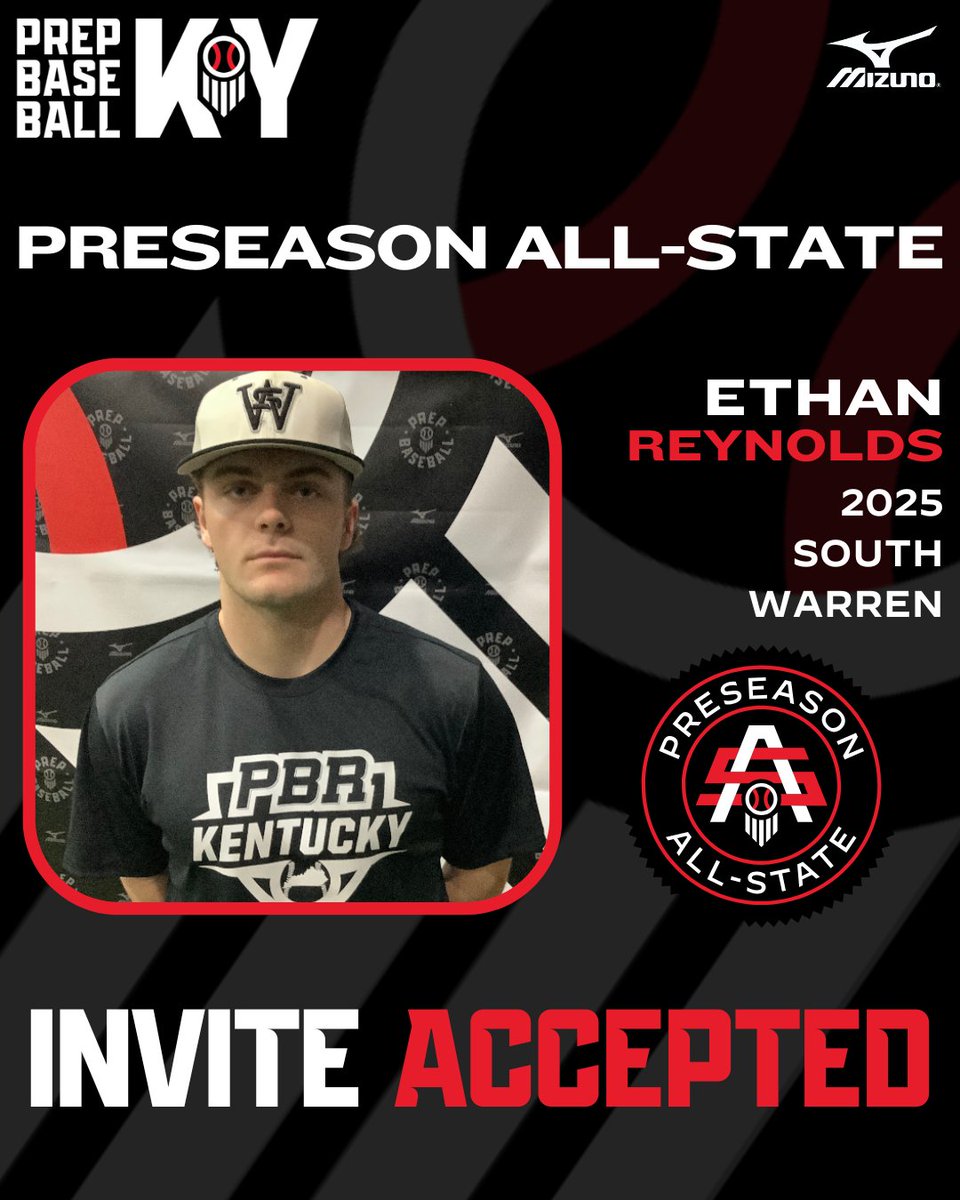 🔒PRESEASON ALL-STATE🔒

2025 3B/RHP Ethan Reynolds (<a href="/SWBaseball/">SouthWarrenBaseball</a>)

<a href="/WKU_Baseball/">WKU Baseball</a> commit

#PrepBaseballKY || #KYPAS25

🔗 REQUEST INVITE >> loom.ly/yWX20Yw

👤 >> loom.ly/Bmz6W40 || <a href="/Ethansr10/">Ethan Reynolds</a>