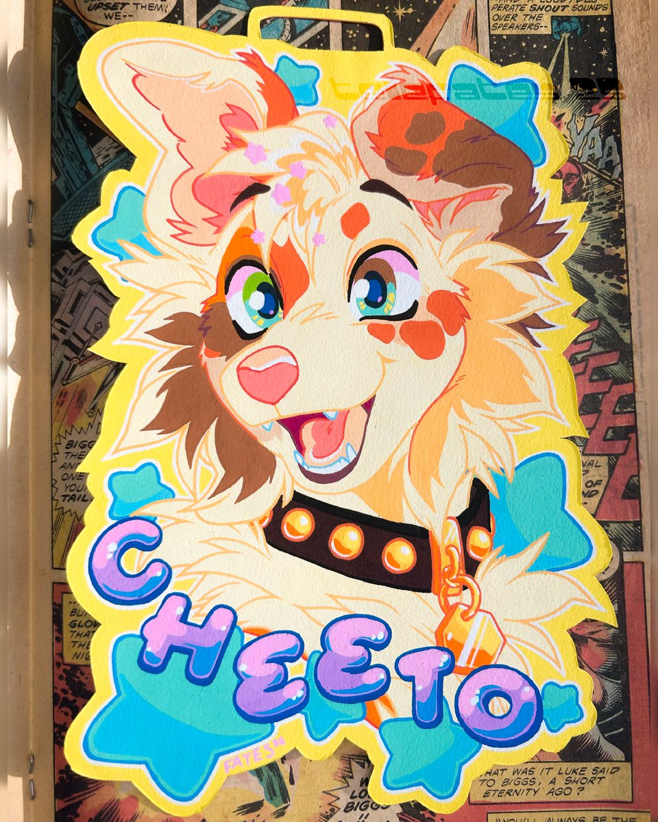telefates's tweet photo. SOO EXCITED TO BE POSTING MORE POSCA WORK IN THE NEW YEAR!! This cutie was a comm for @xjamie17 as a gift to @duckiesbear :3c
Got a whole handful of badges in the works that I’m so hyped to get goin on hehe… CANNOT WAIT TO SHARE MORE🧡🧡 https://t.co/nv3TqopssV