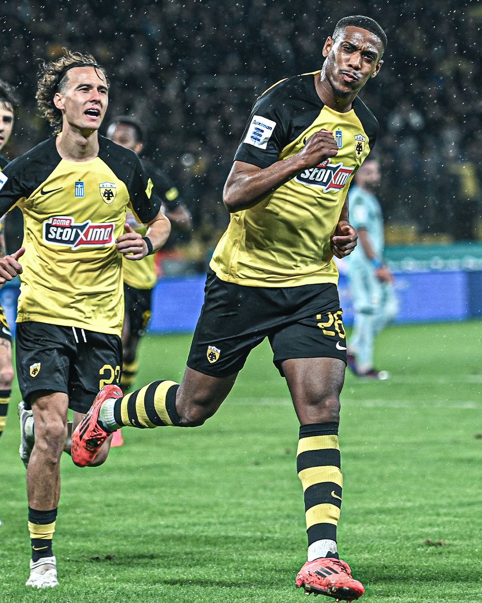 Since moving to AEK Athens in September, Anthony Martial has been available and played in 17 straight games. In that time, he's recorded 7 goals and 2 assists across all competitions, helping lift the club to 2nd place in the league 💪🇬🇷

Getting his flow back 🔥