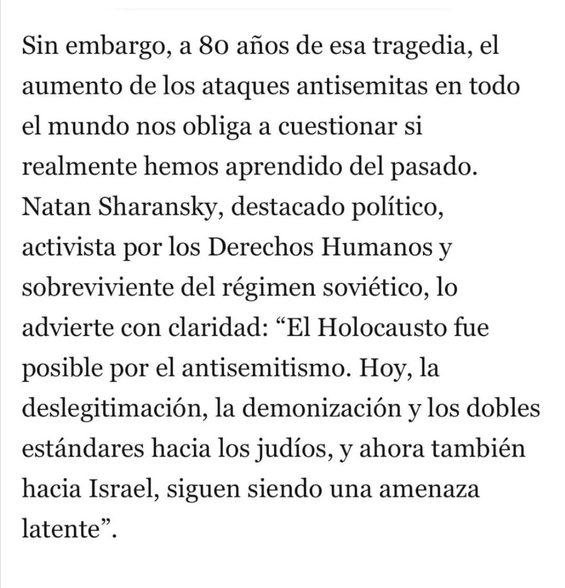 MuseoJudio's tweet photo. Columna de la presidenta del Museo Judío de Chile en Diario @latercera 
#WeRemember https://t.co/MtRroUioa1